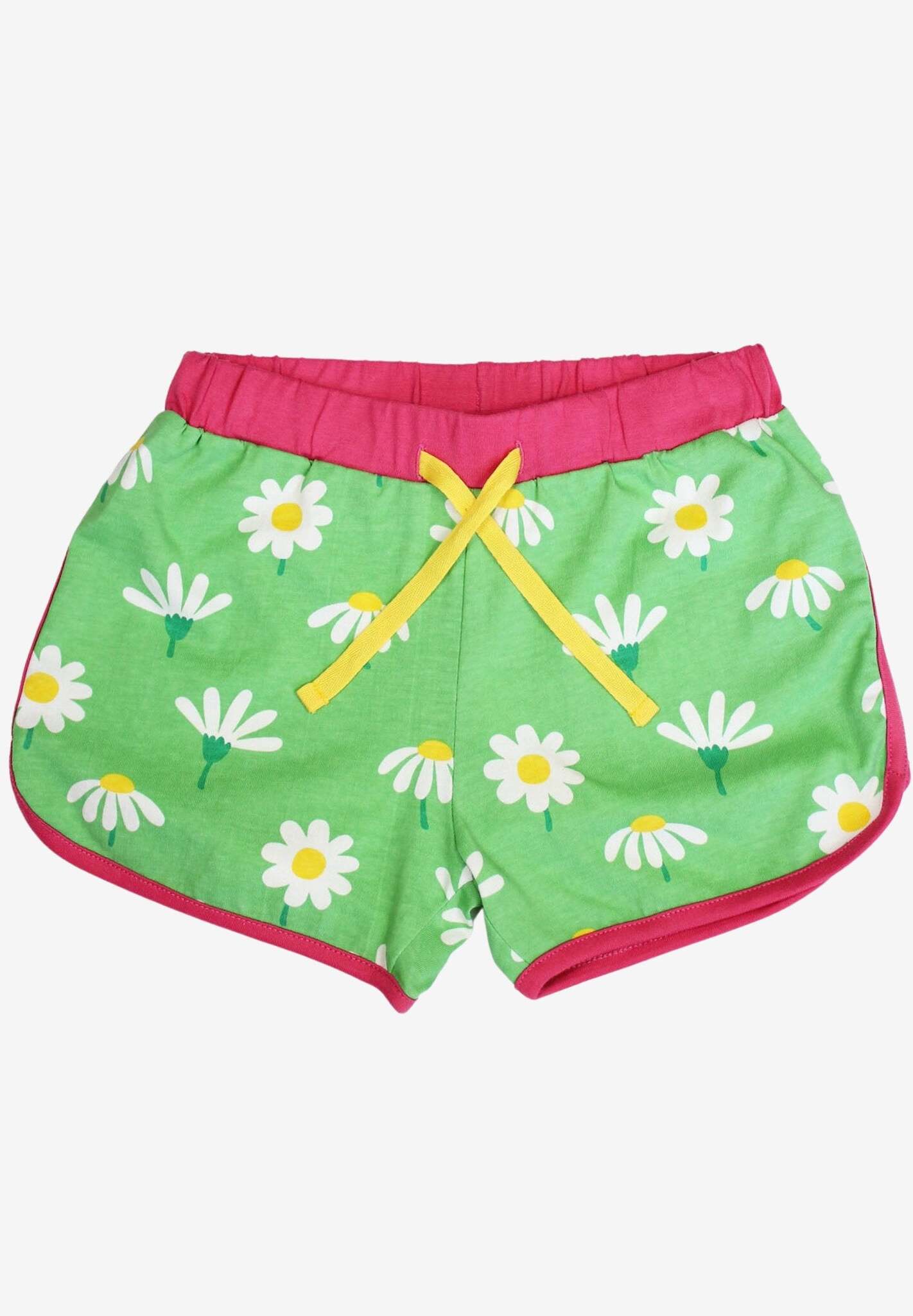 Bio - Laufshorts mit Gänseblümchen - Print - Toby Tiger GmbH