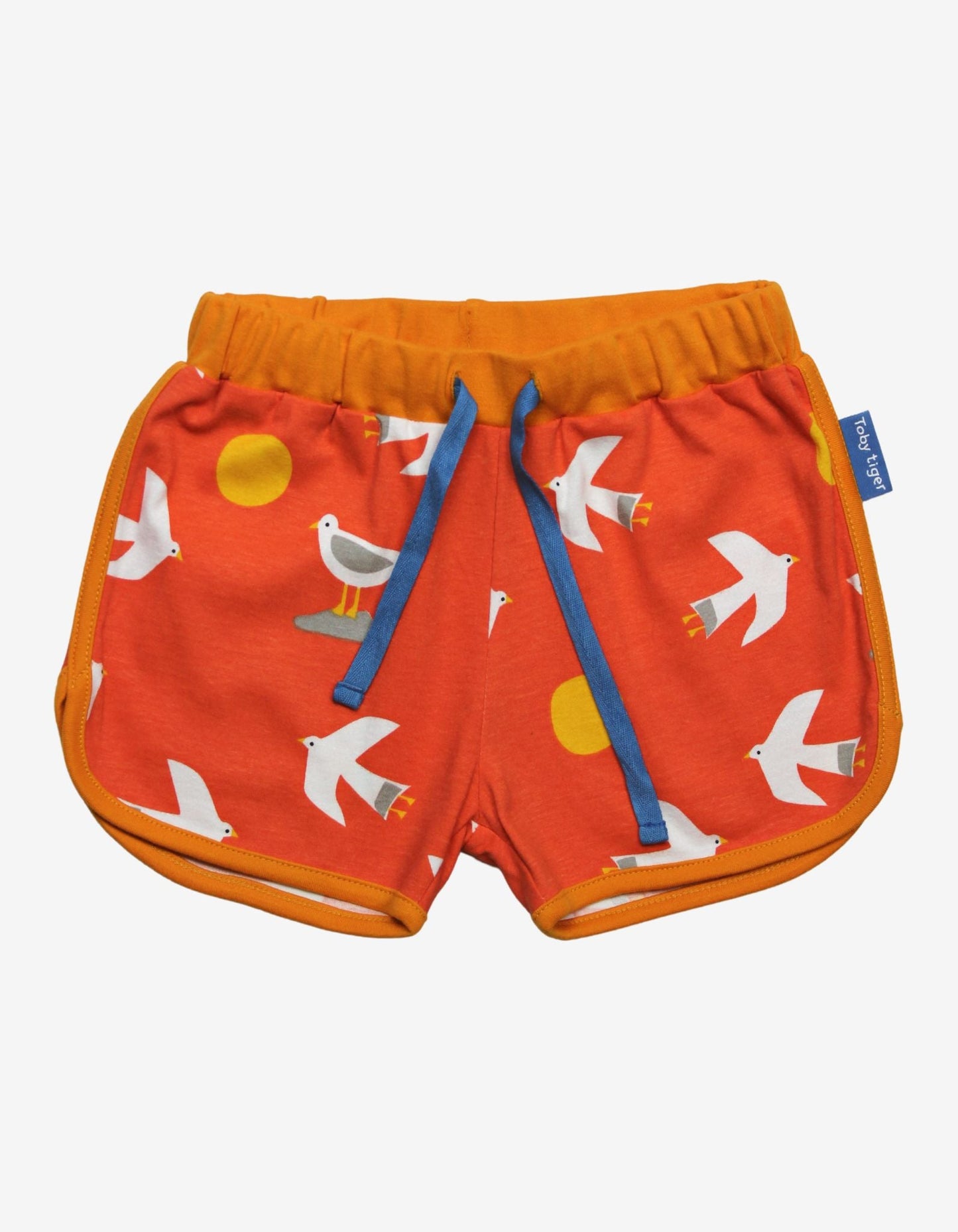 Bio - Laufshorts mit Möwendruck - Toby Tiger GmbH Retail