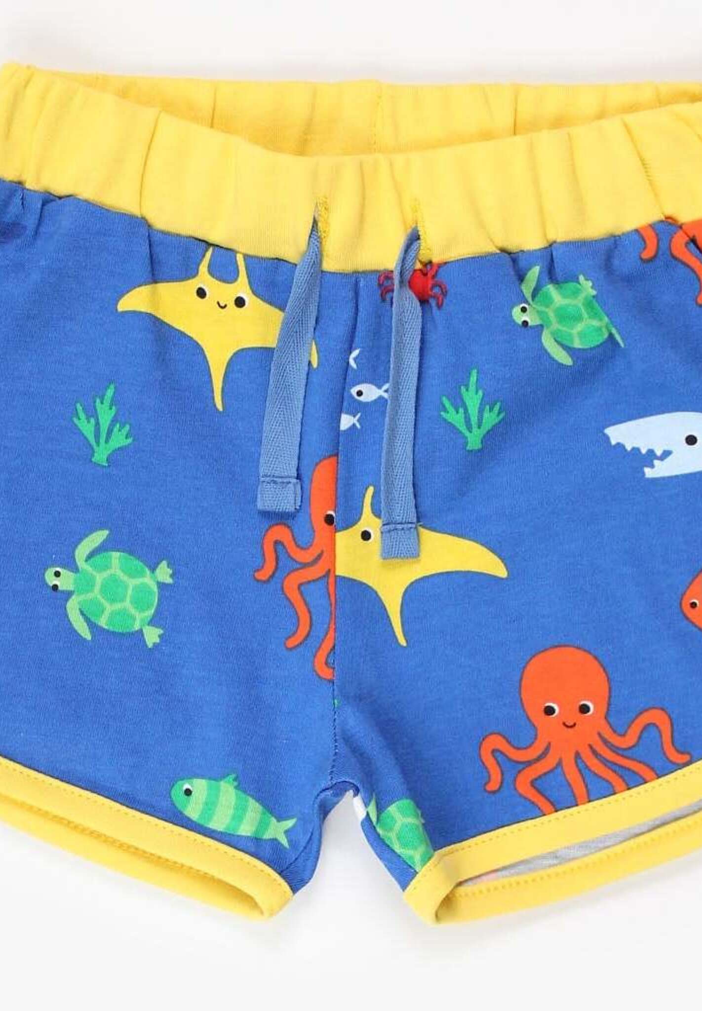 Bio Laufshorts mit Sealife - Applikation - Toby Tiger GmbH