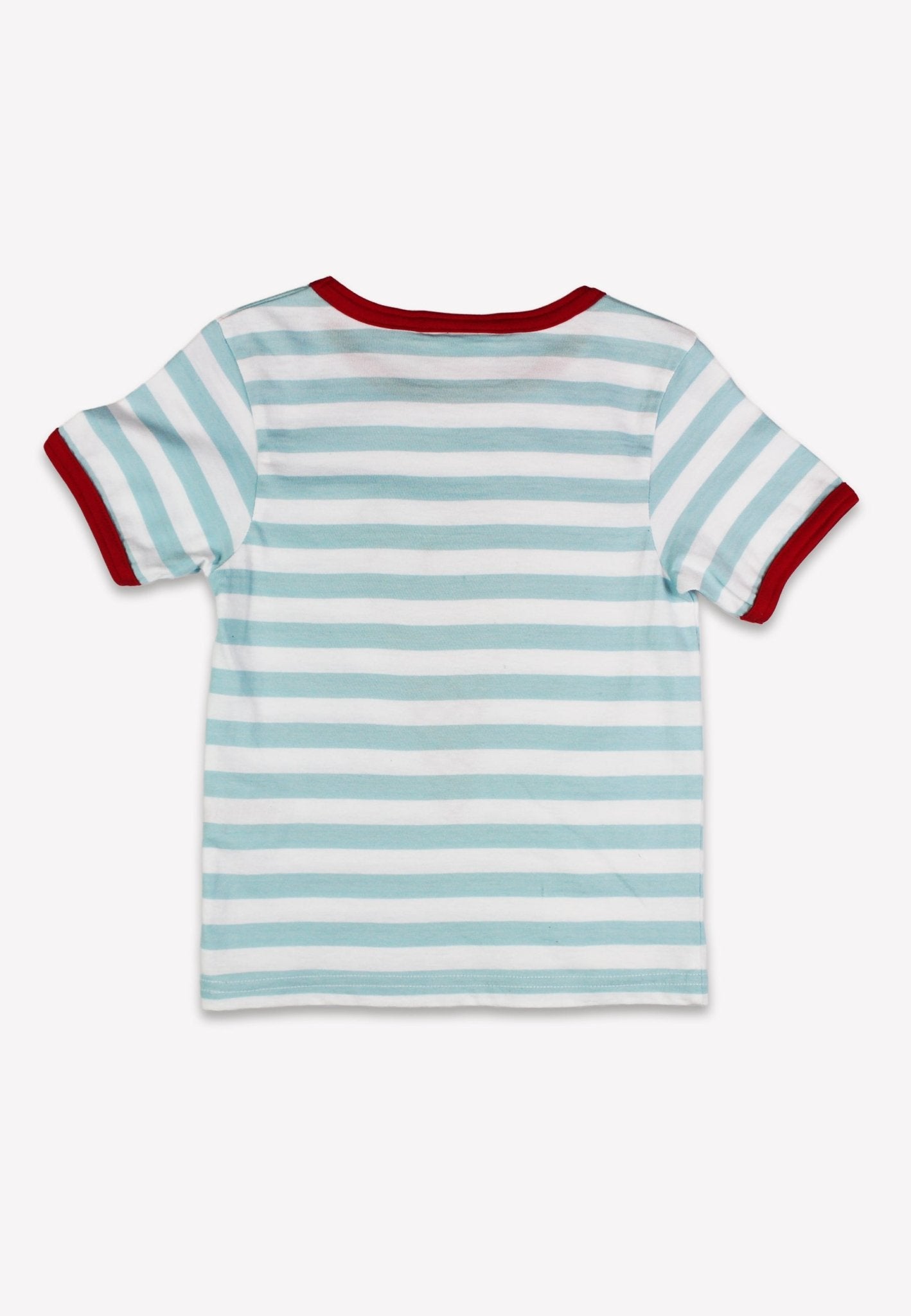 Bio - Baumwoll Kinder Shirt kurzarm mit Eiswaffel - Applikation - Toby Tiger GmbH