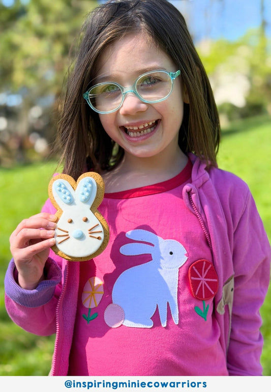 Bio - Baumwoll Kinder Shirt kurzarm mit Hasenparty - Applikation - Toby Tiger GmbH