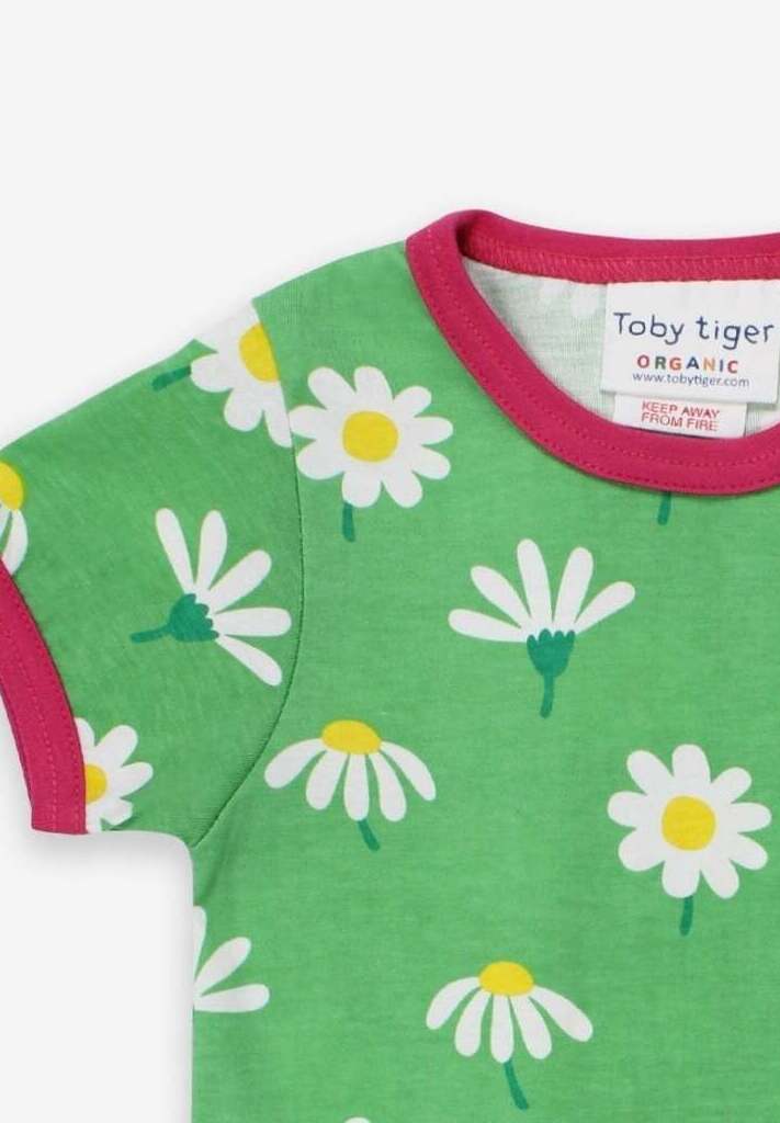 T-Shirt mit Gänseblümchen Print - Toby Tiger GmbH