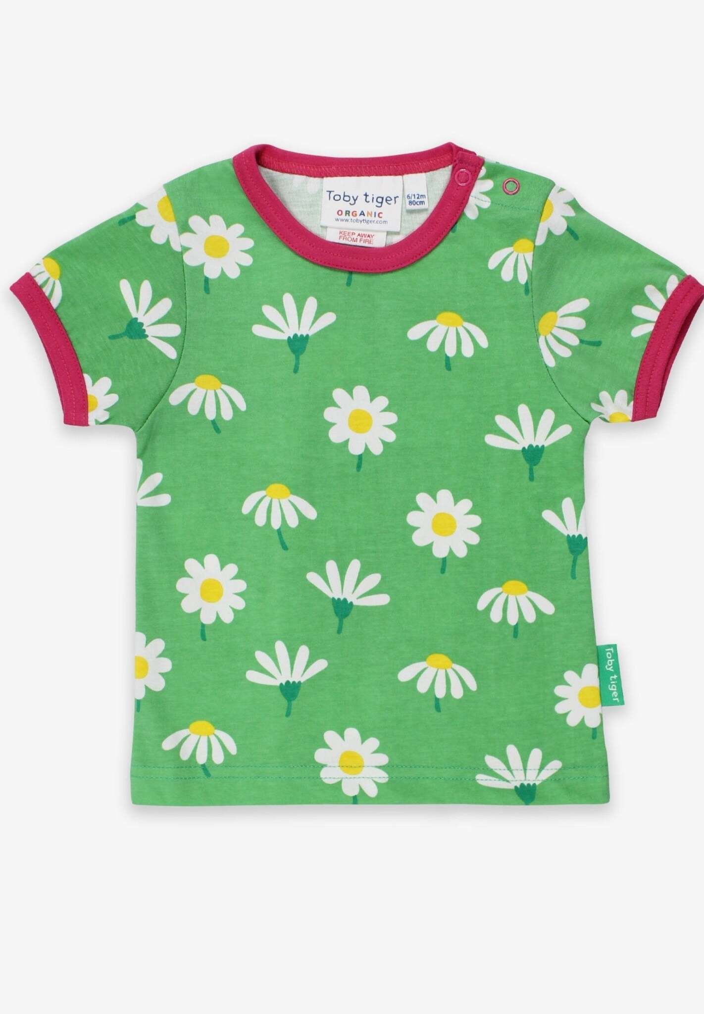 T-Shirt mit Gänseblümchen Print - Toby Tiger GmbH