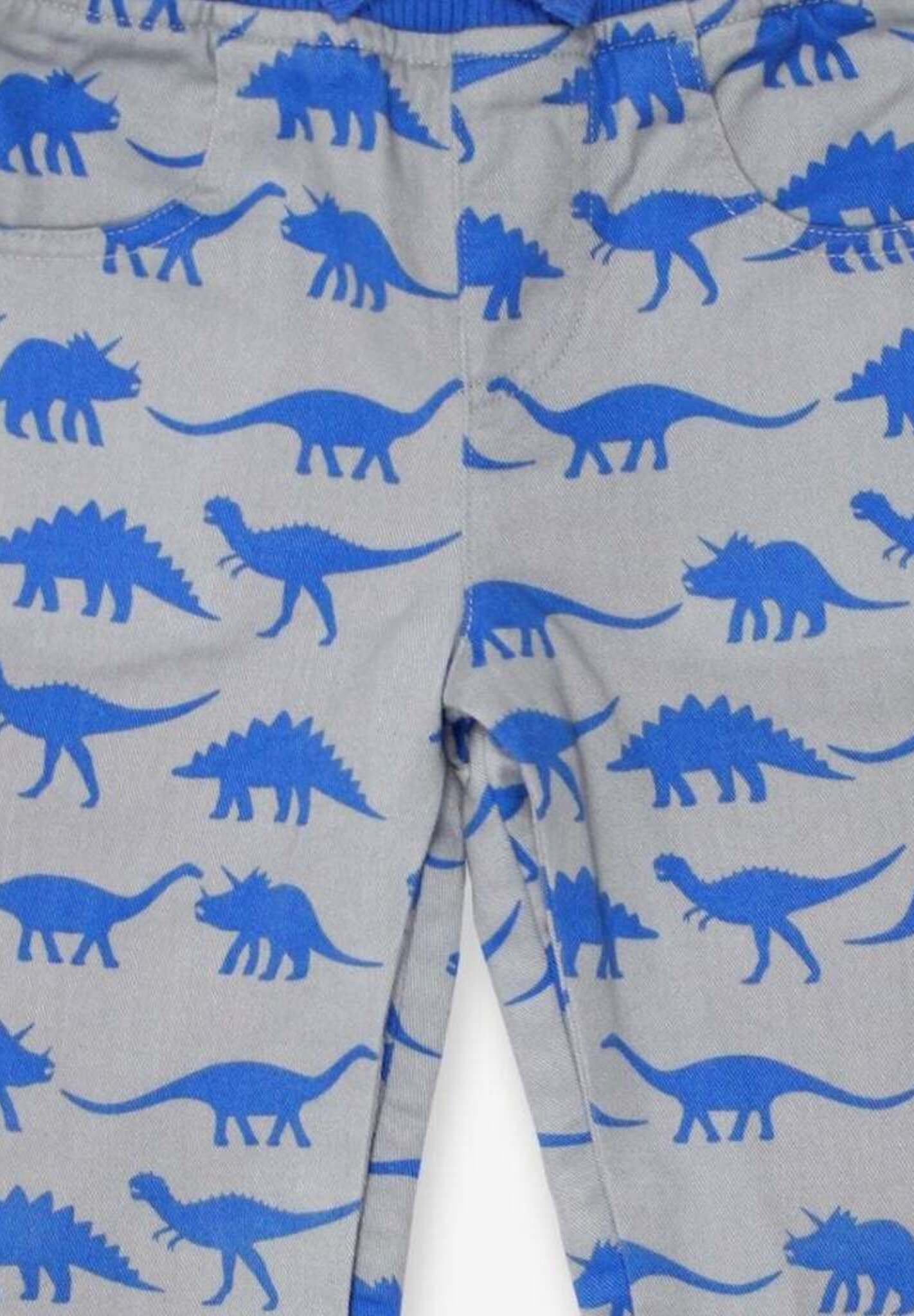 Baby Hose aus Baumwolle mit Dino Print - Toby Tiger GmbH