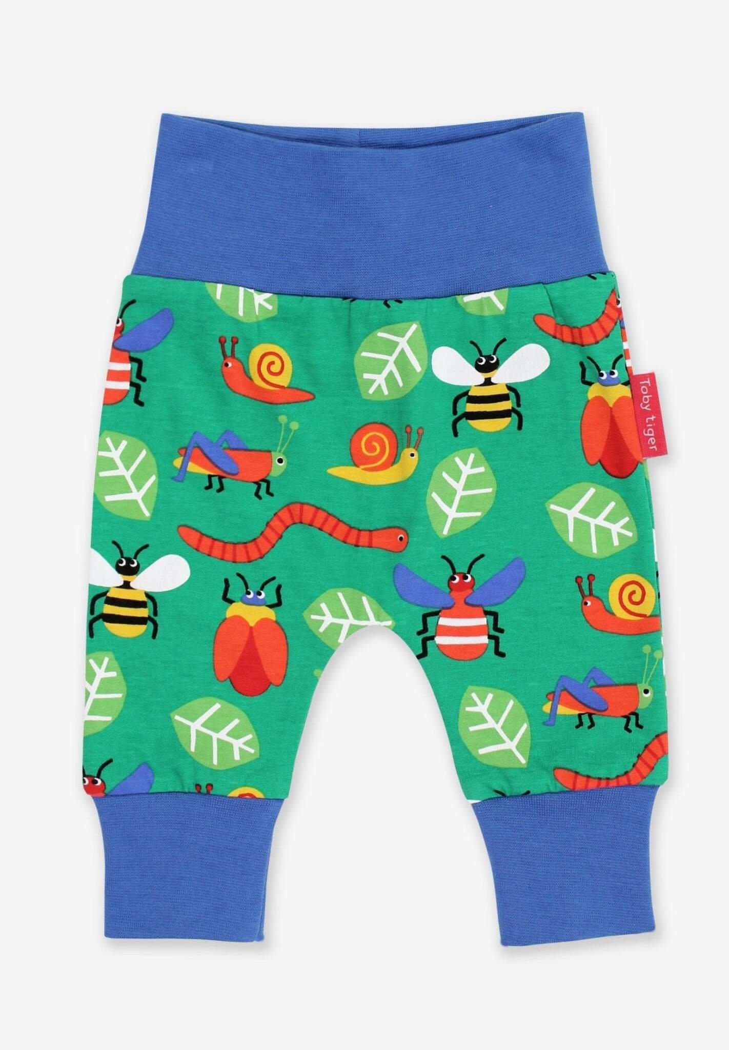 Babyhose aus Bio Baumwolle mit Insekten Print - Toby Tiger GmbH