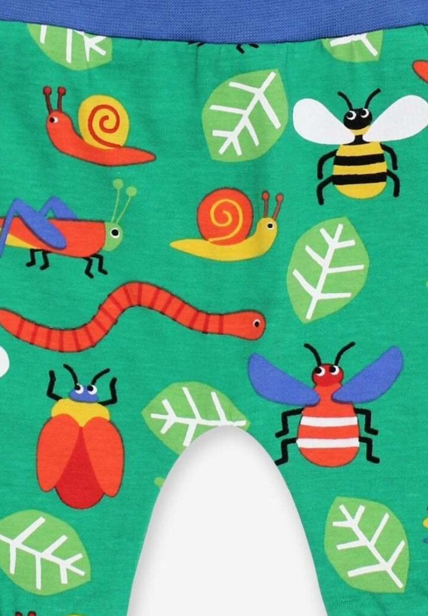 Babyhose aus Bio Baumwolle mit Insekten Print - Toby Tiger GmbH