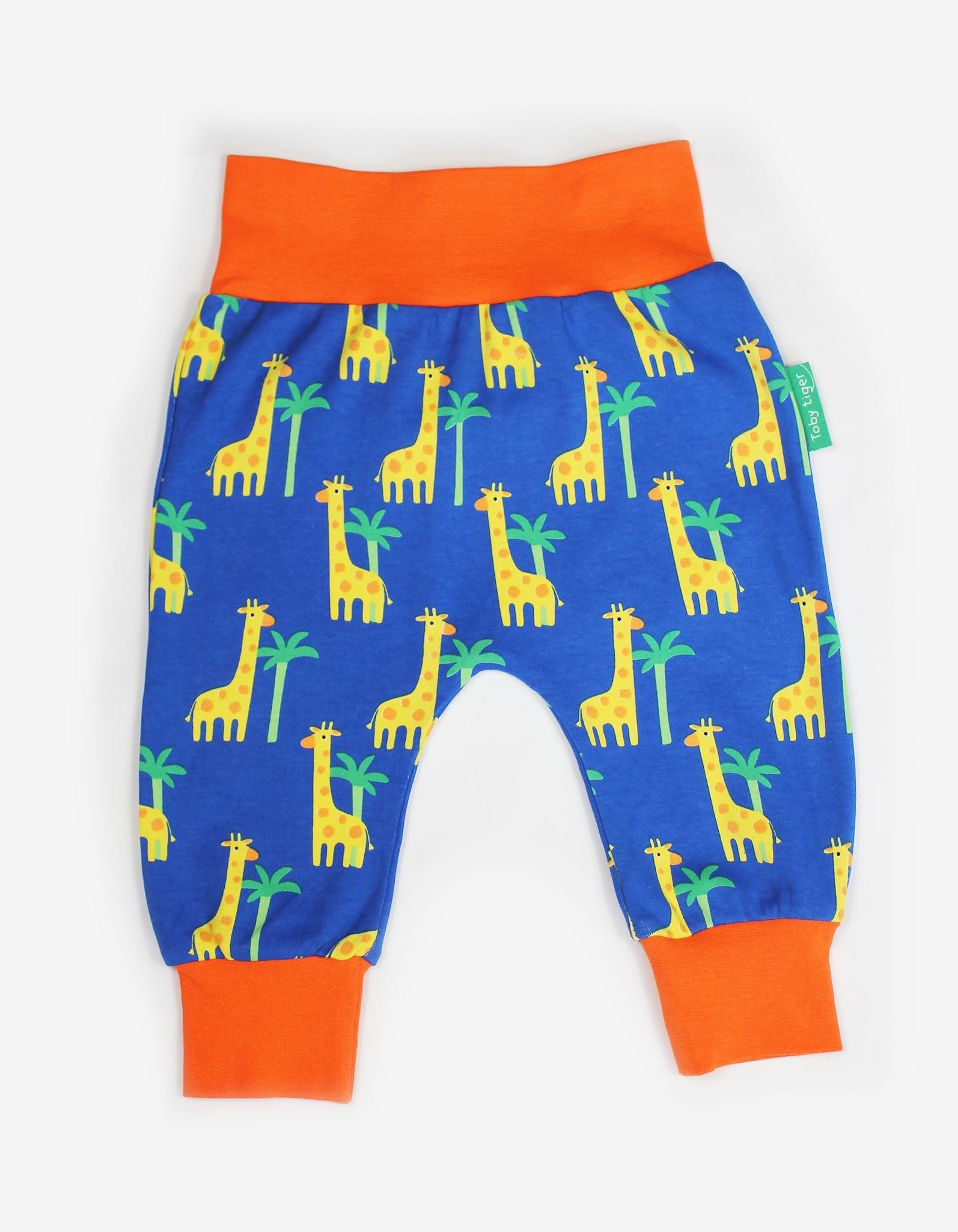 Babyhose, Giraffen - Applikation, Bio Baumwolle - Toby Tiger GmbH Retail