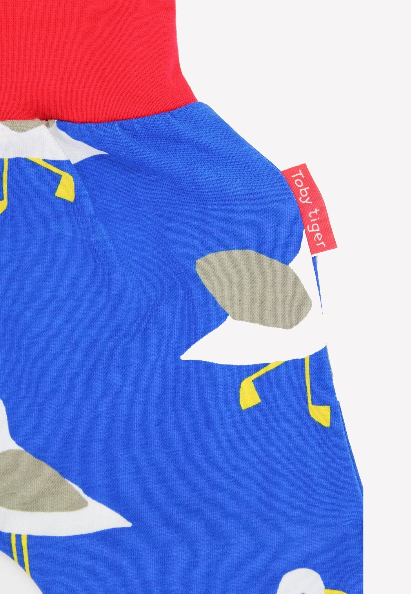 Bio - Baumwoll Kinder Schlupfhose mit Möwentanz - Druck - Toby Tiger GmbH