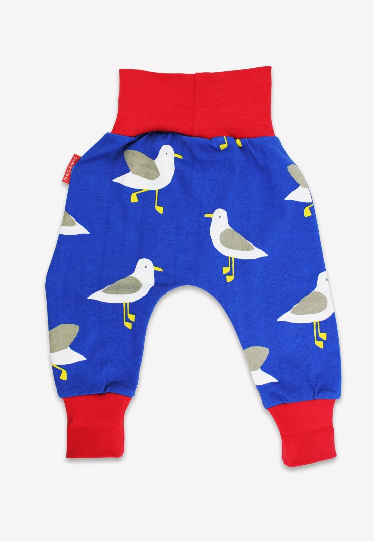Bio - Baumwoll Kinder Schlupfhose mit Möwentanz - Druck - Toby Tiger GmbH