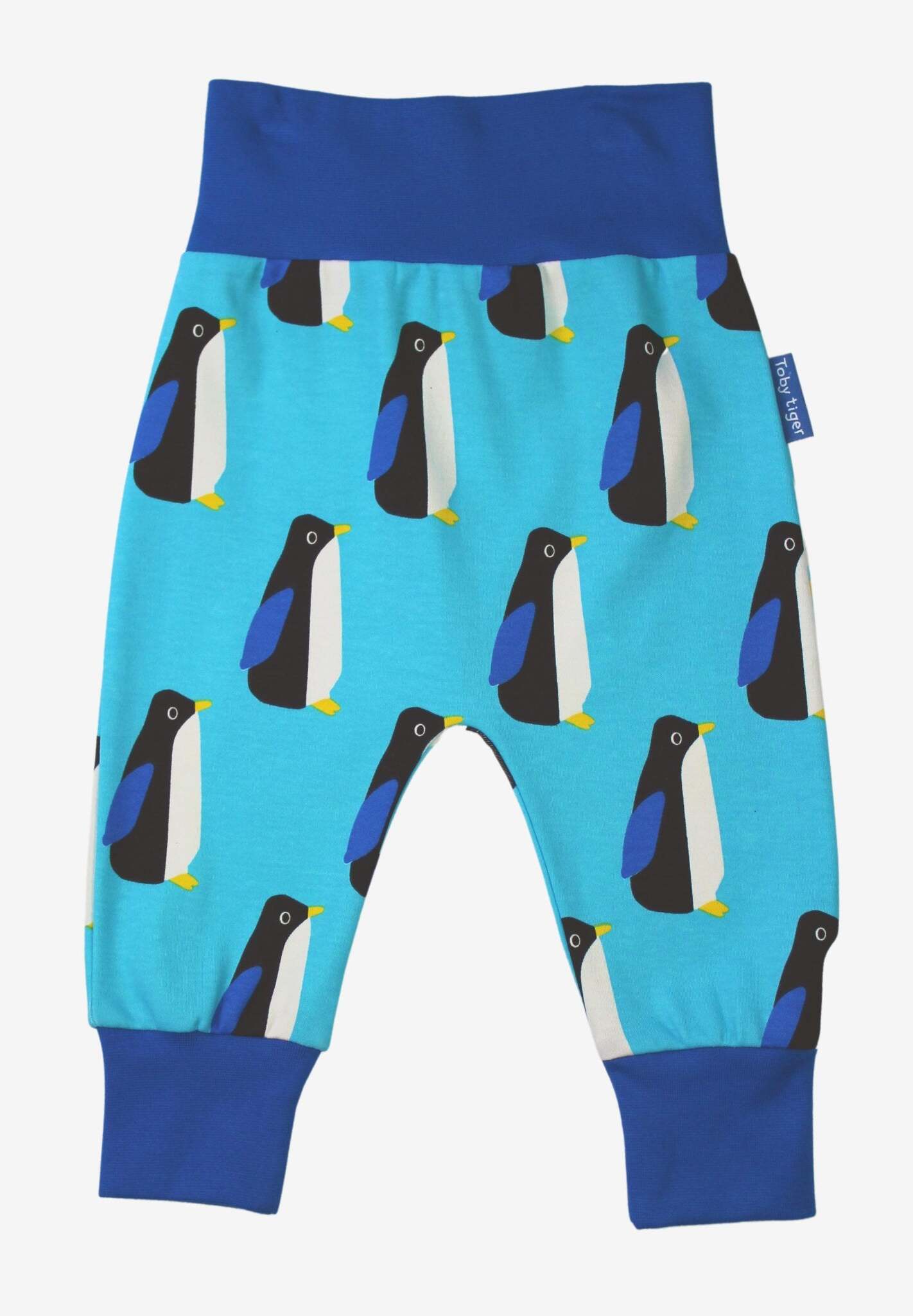 Bio Baumwoll - "Yoga Pants" mit Pinguin - Aufdruck - Toby Tiger GmbH