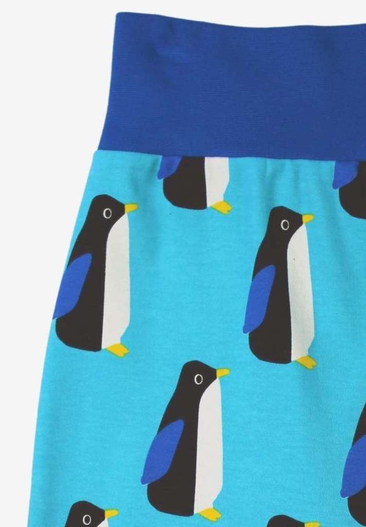 Bio Baumwoll - "Yoga Pants" mit Pinguin - Aufdruck - Toby Tiger GmbH