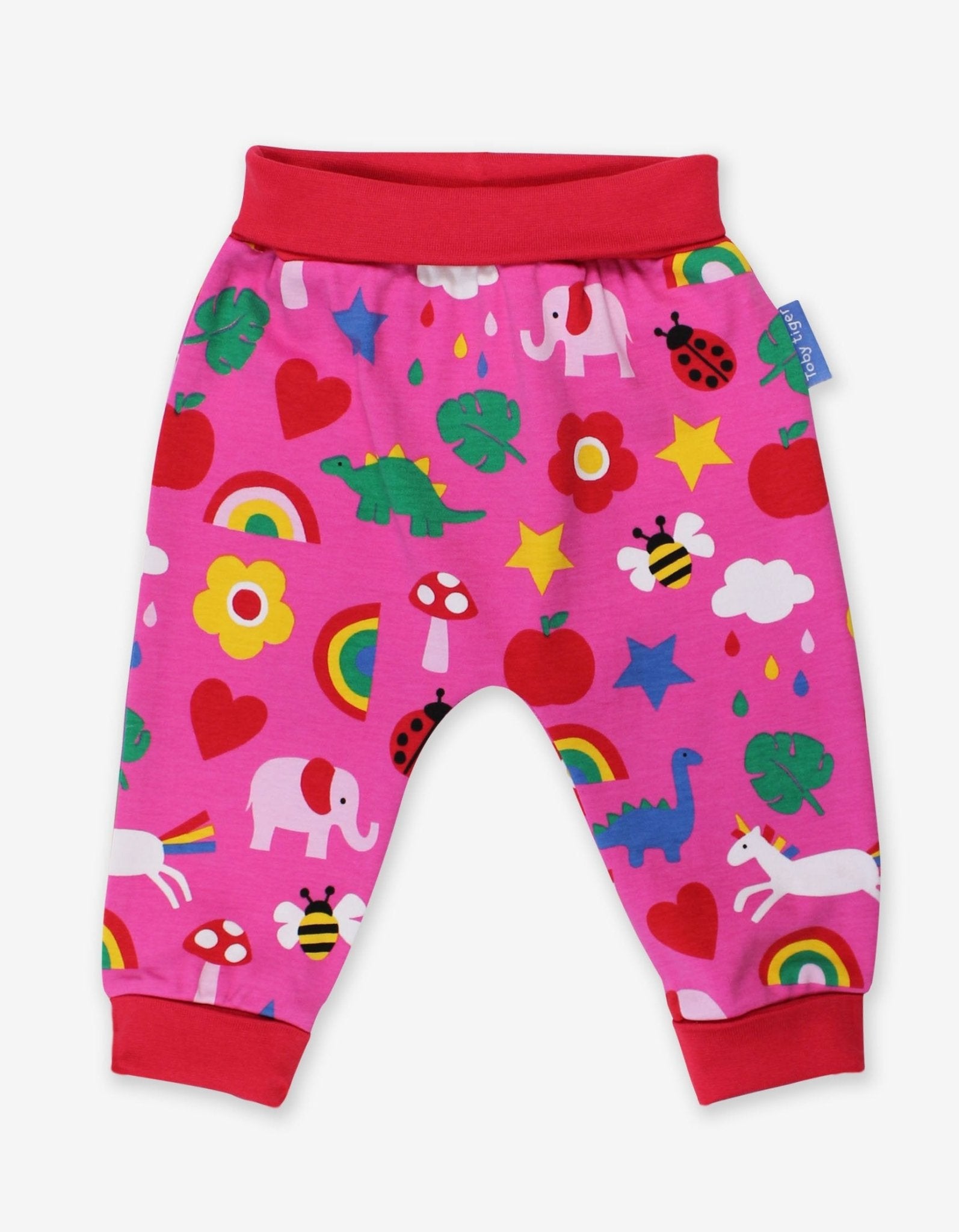 Babyhose mit farbenfrohem Print aus Bio Baumwolle - Toby Tiger GmbH Retail