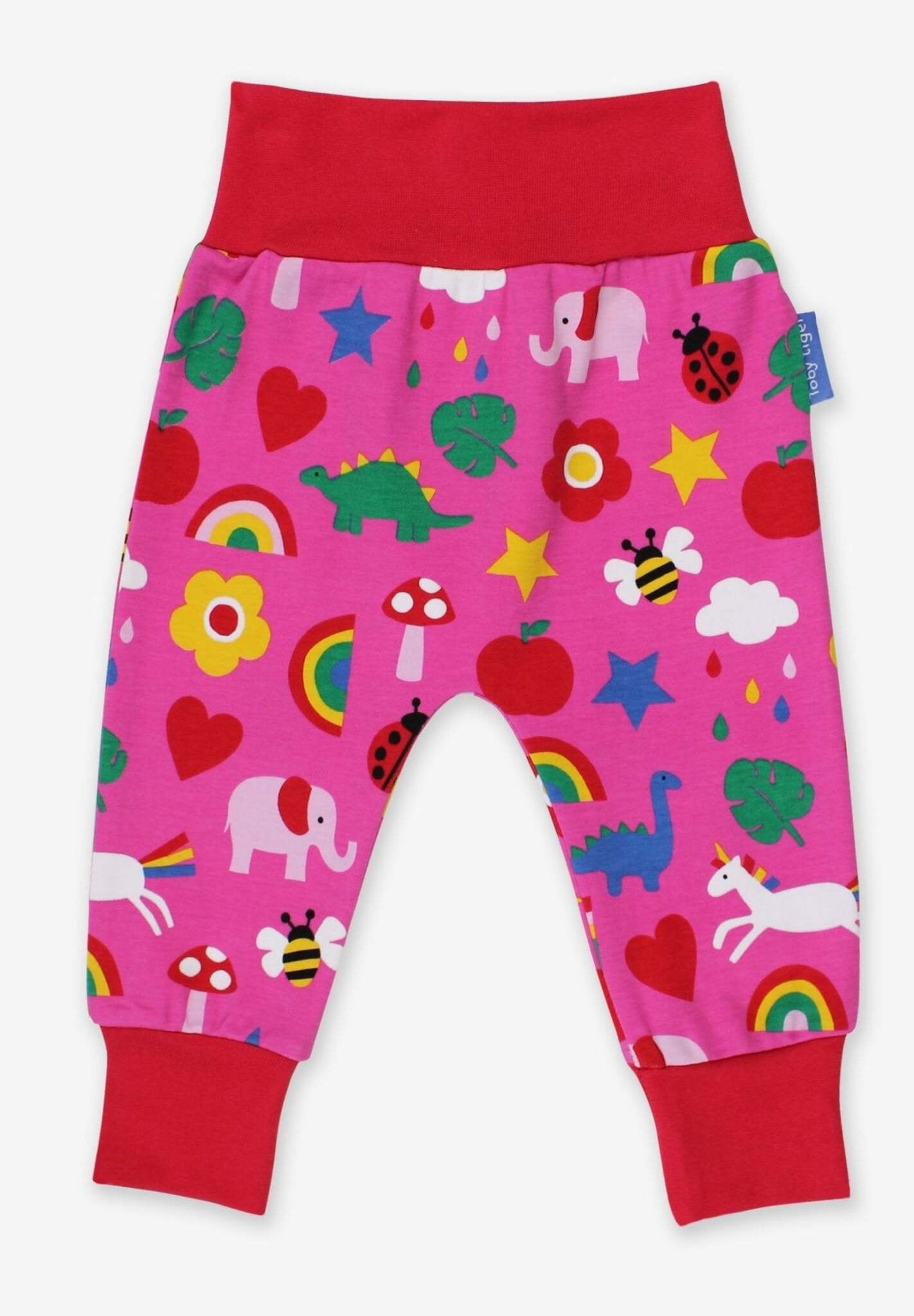 Babyhose mit farbenfrohem Print aus Bio Baumwolle - Toby Tiger GmbH