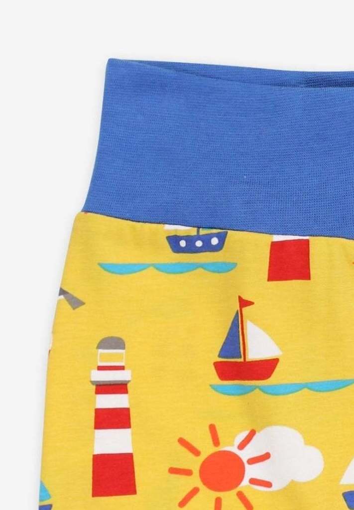 Babyhose aus Bio Baumwolle mit maritimem Print - Toby Tiger GmbH