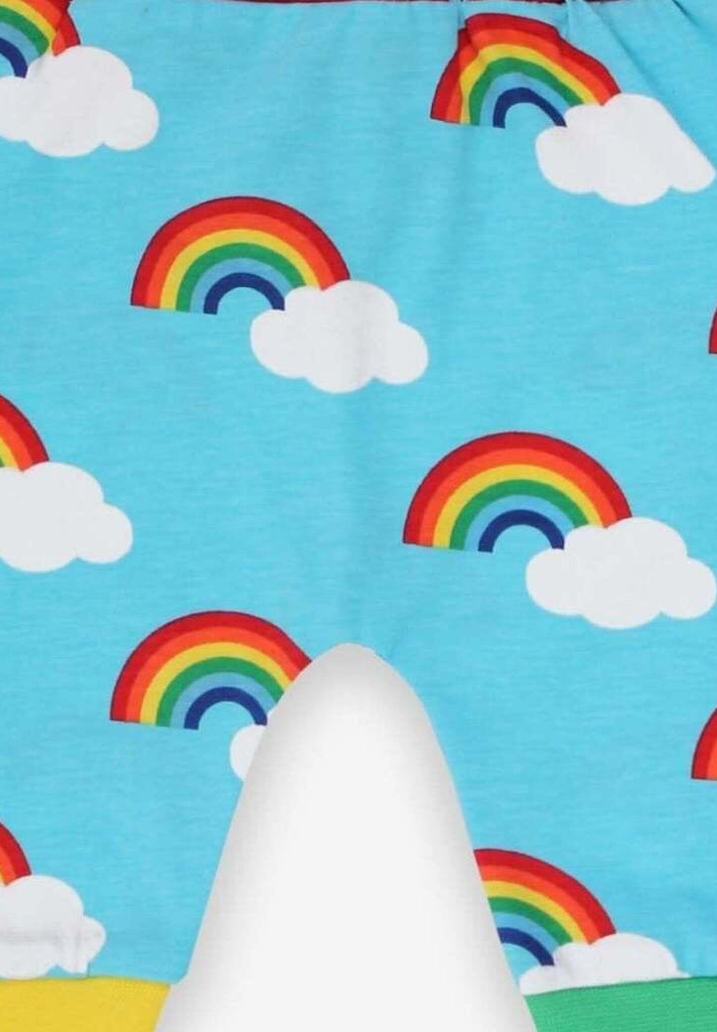 Babyhose aus Bio Baumwolle mit Regenbogen Print - Toby Tiger GmbH