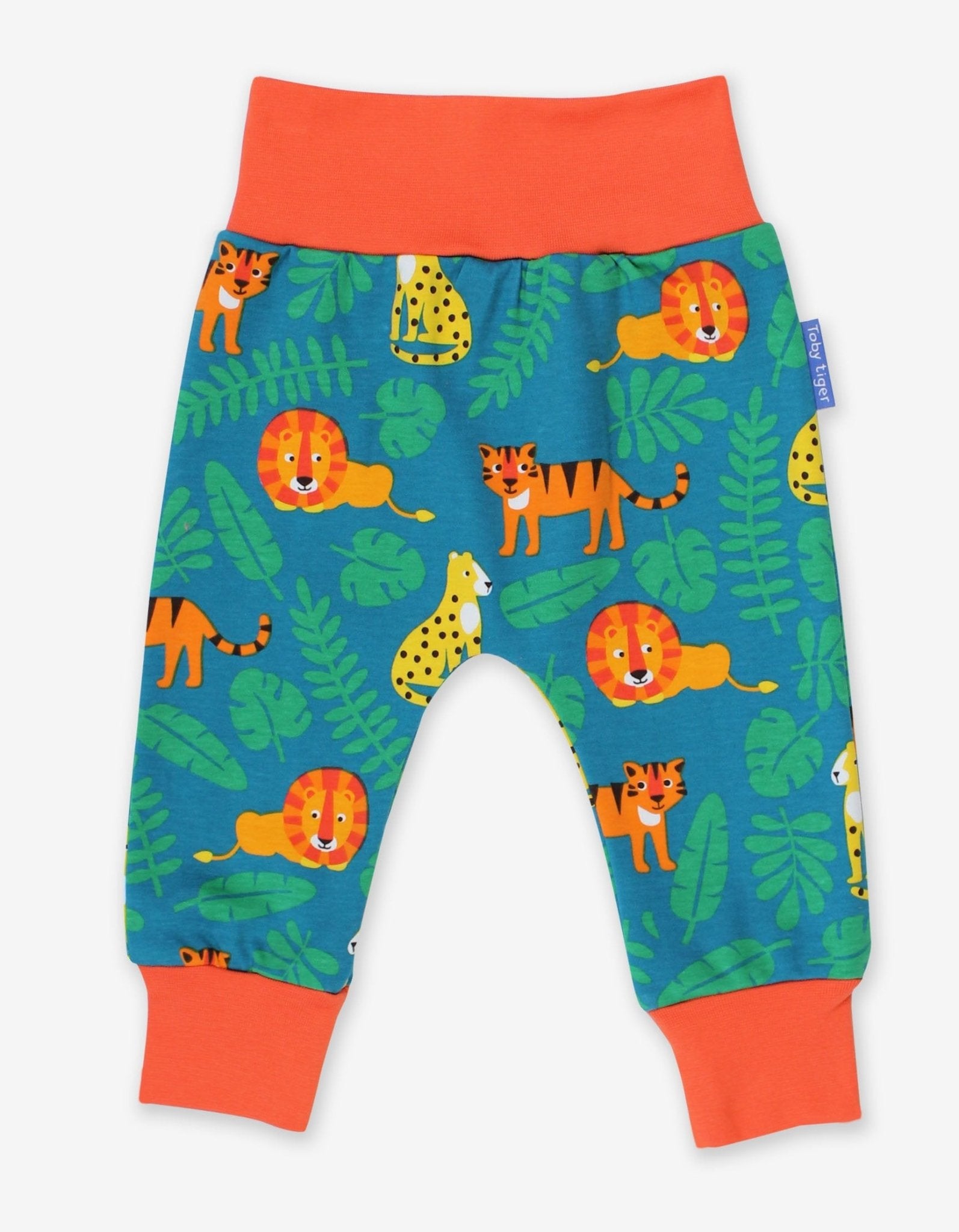 Babyhose mit Raubkatzen Print aus Bio Baumwolle - Toby Tiger GmbH Retail