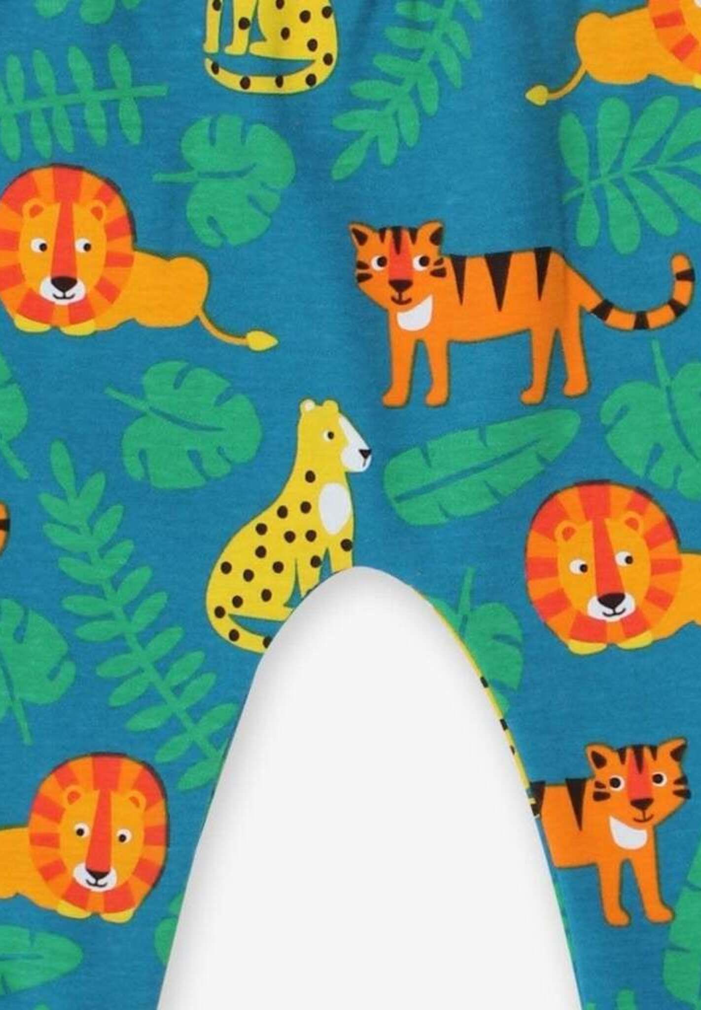 Babyhose mit Raubkatzen Print aus Bio Baumwolle - Toby Tiger GmbH