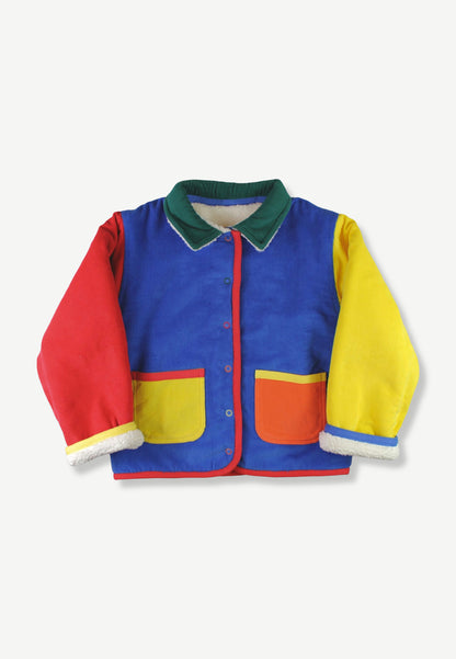 Organic Cotton Reversible Sherpa-Style Kids' Jacket