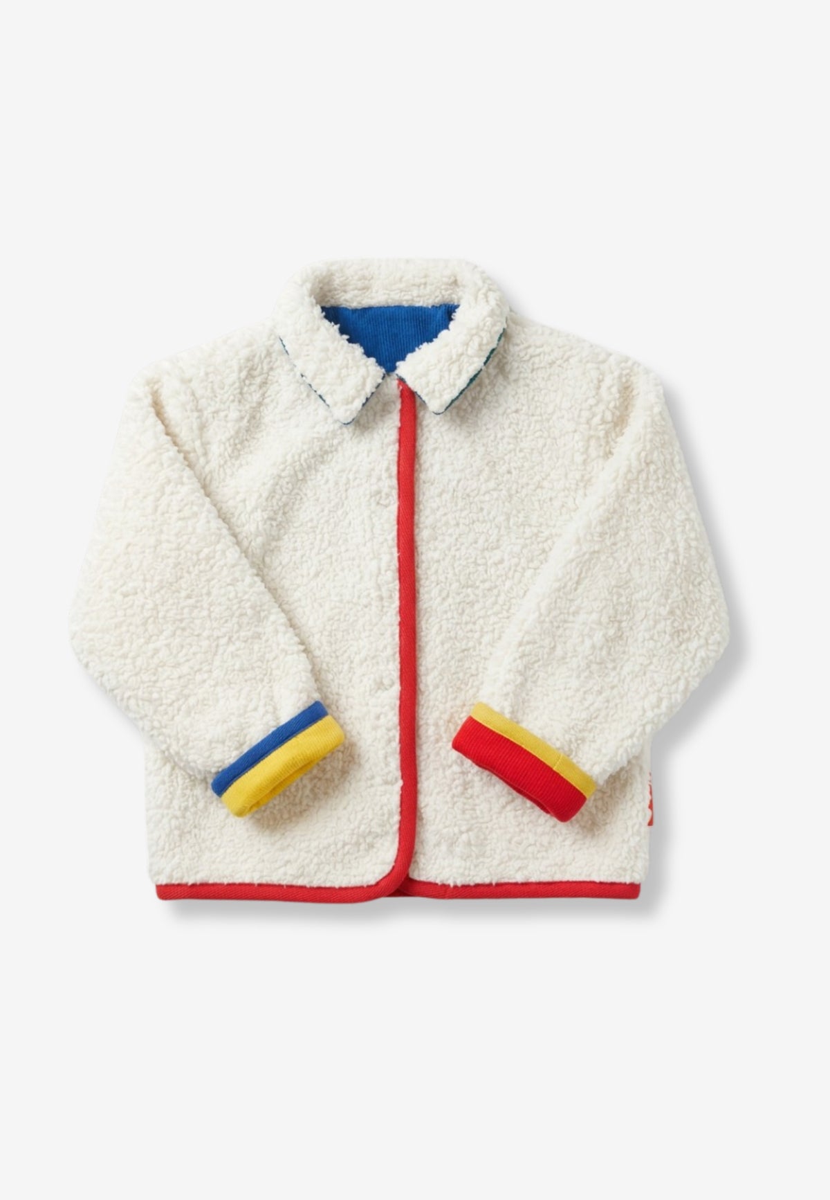 Organic Cotton Reversible Sherpa-Style Kids' Jacket