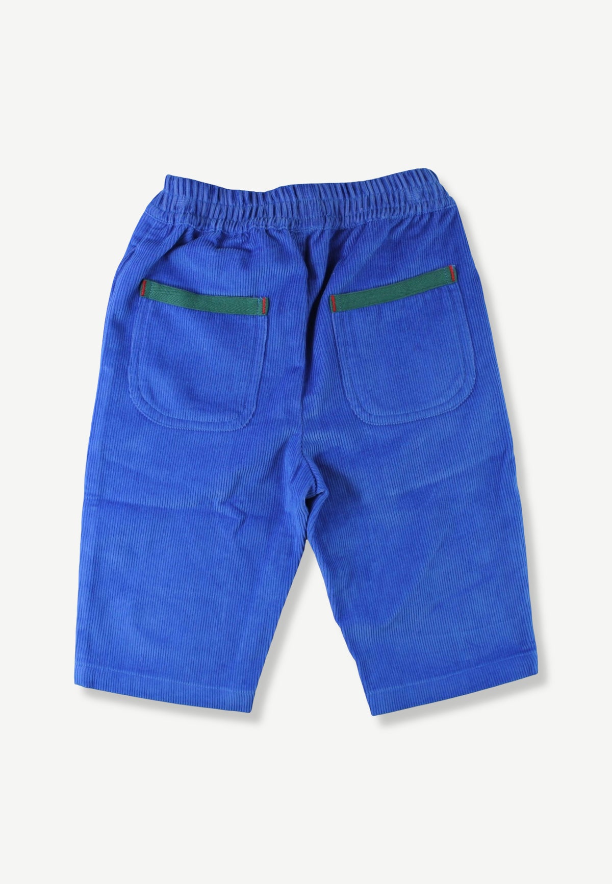 Bio-Baumwoll Kinder Cordhose in Blau