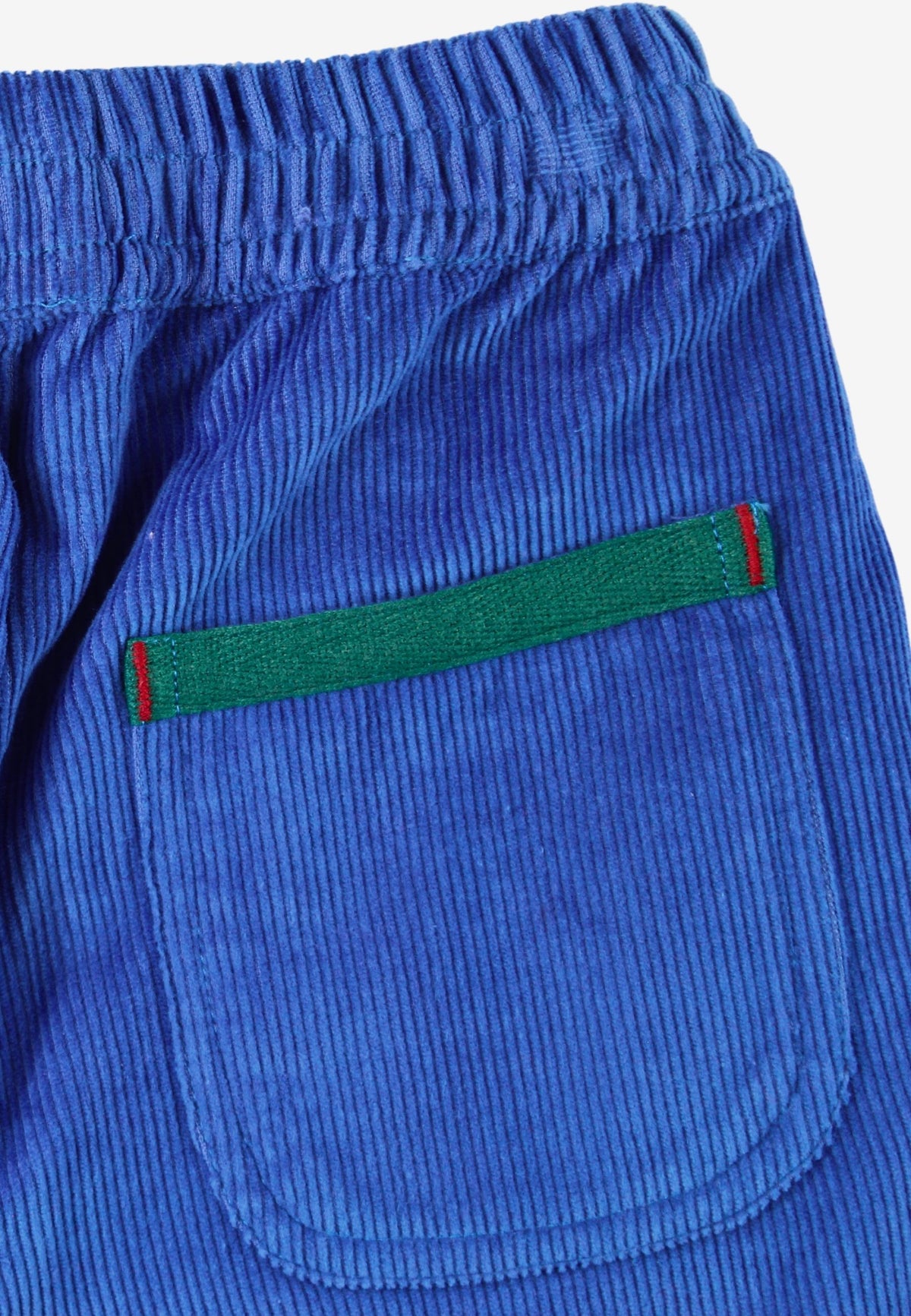 Bio-Baumwoll Kinder Cordhose in Blau