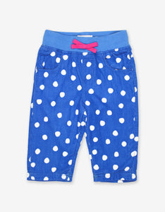 Blue Dot Baby Trousers