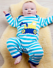 Load image into Gallery viewer, Organic Digger Applique Sleepsuit
