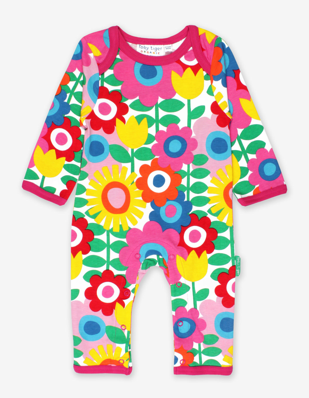 Organic Flower Power Sleepsuit