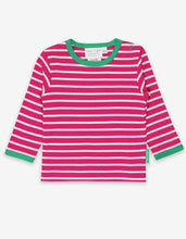 Laden Sie das Bild in den Galerie-Viewer, Organic Pink Breton T-Shirt
