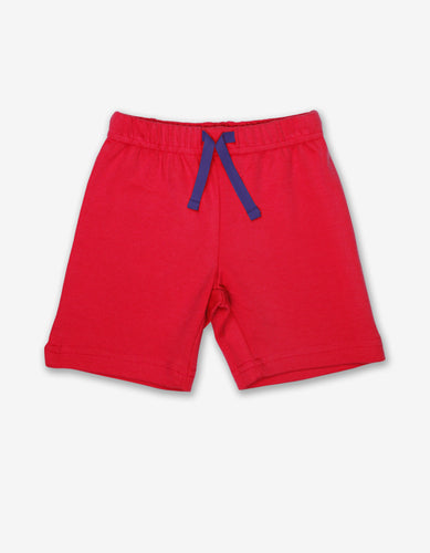 Organic Red Shorts