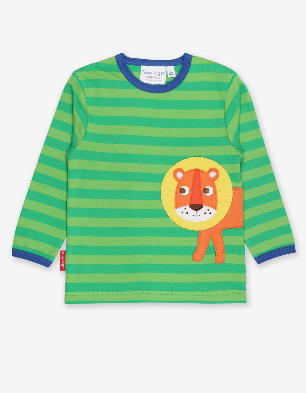 Organic Walking Lion Applique T-Shirt
