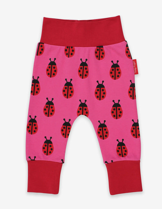 Baby pants, ladybird, organic cotton