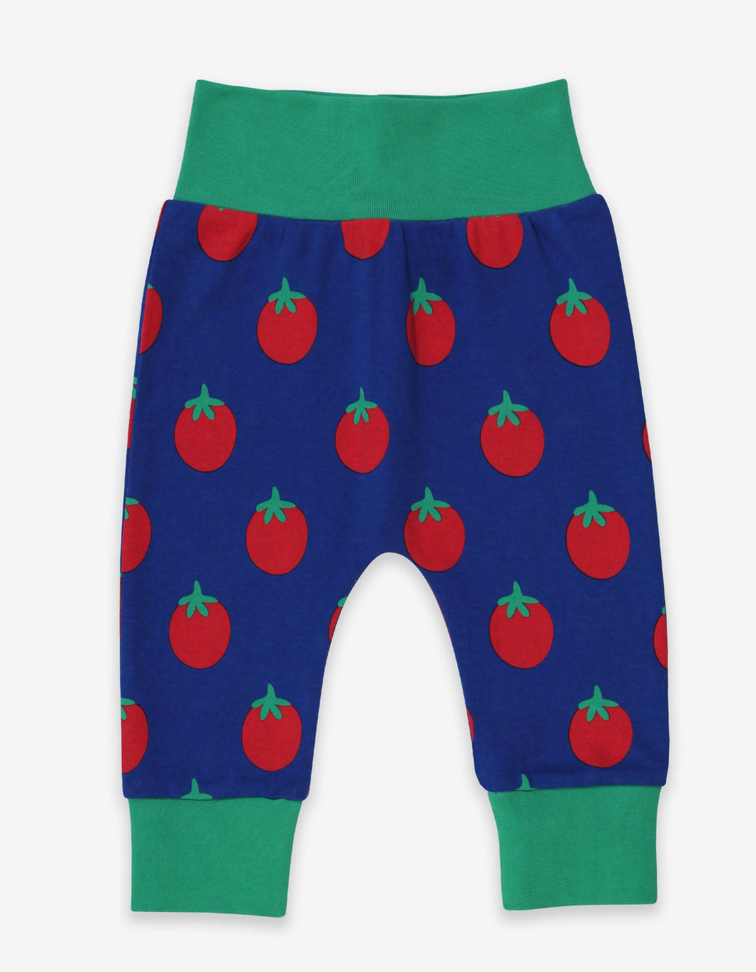 Baby trousers, tomato application, organic cotton
