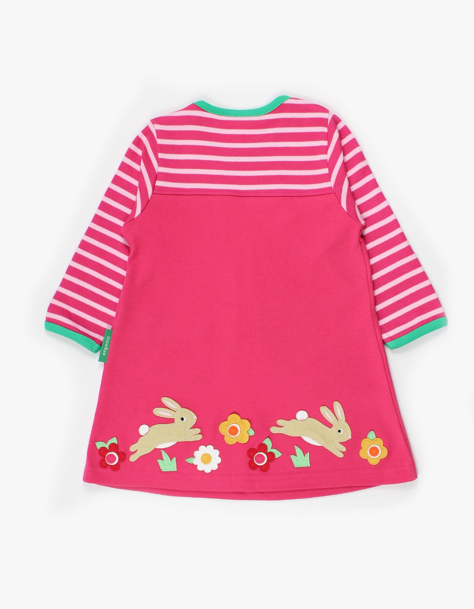 T-Shirt Kleid, Hasen - Applikation - Toby Tiger GmbH