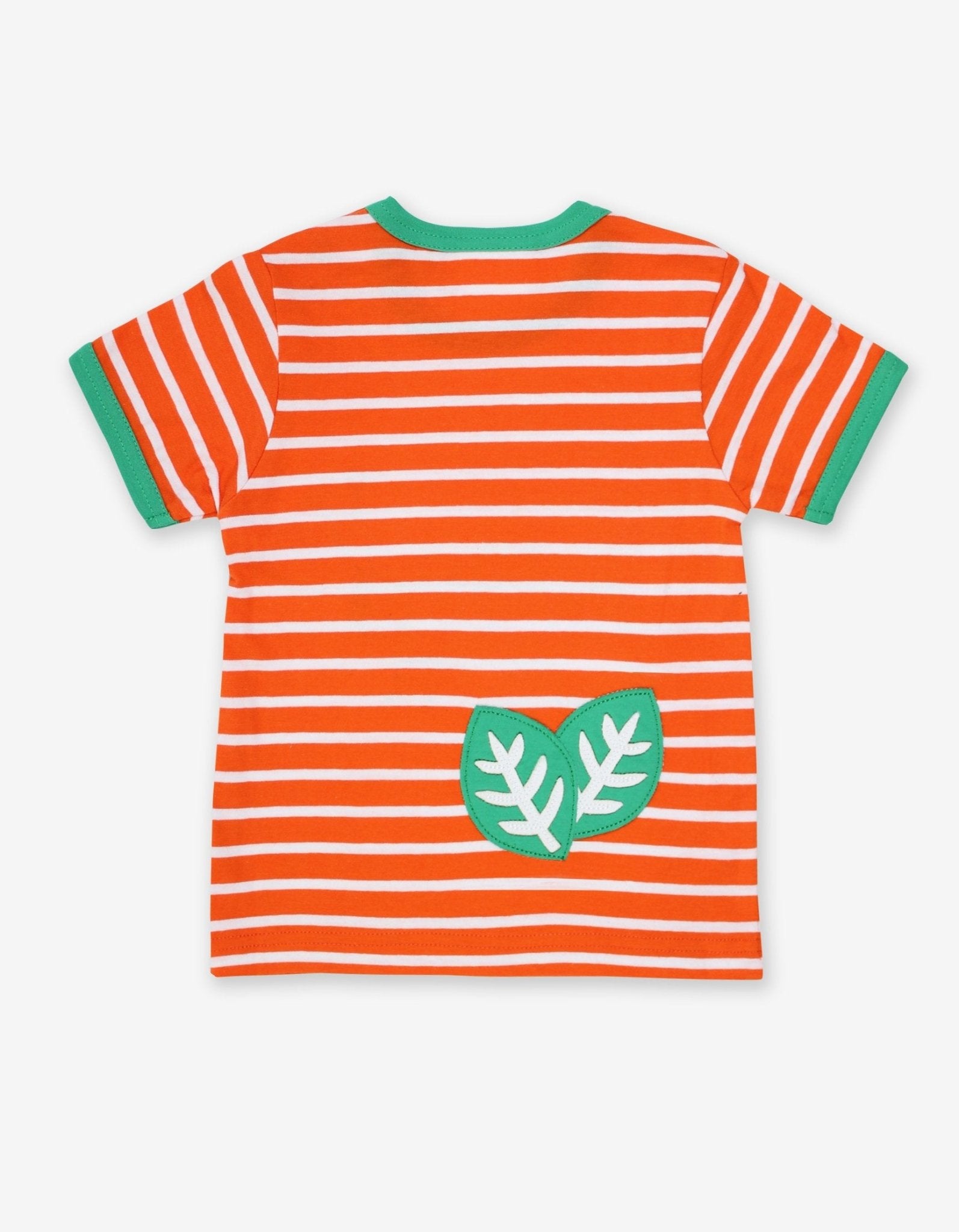 T-Shirt aus Bio Baumwolle mit Grashüpfer Applikation - Toby Tiger GmbH