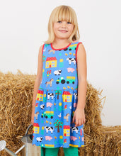 Load image into Gallery viewer, Organic Farm Print Summer Dress
